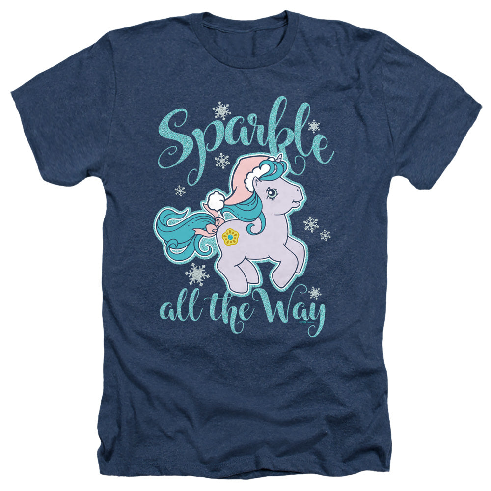 My Little Pony Heather T-Shirt Sparkle All The Way Navy Tee