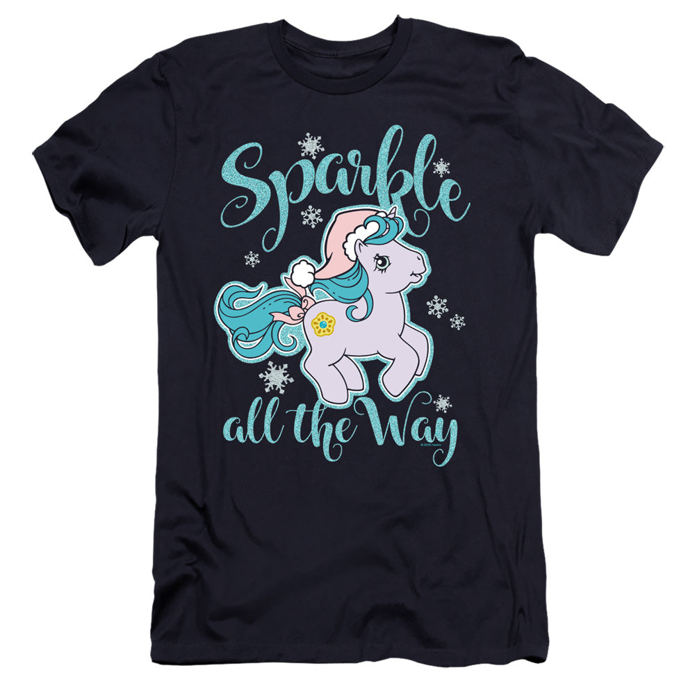 My Little Pony Premium Canvas T-Shirt Sparkle All The Way Navy Tee