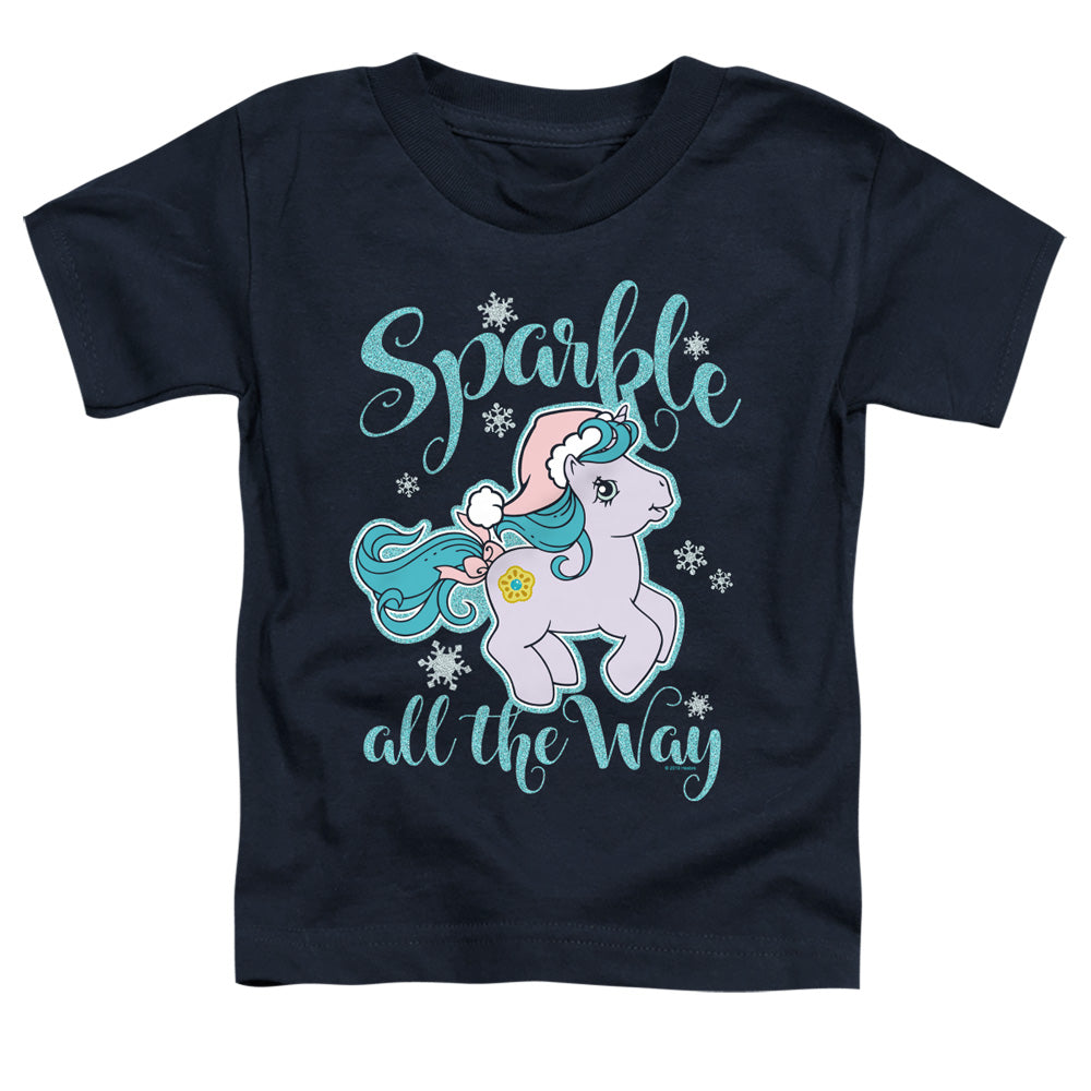 My Little Pony Toddler T-Shirt Sparkle All The Way Navy Tee