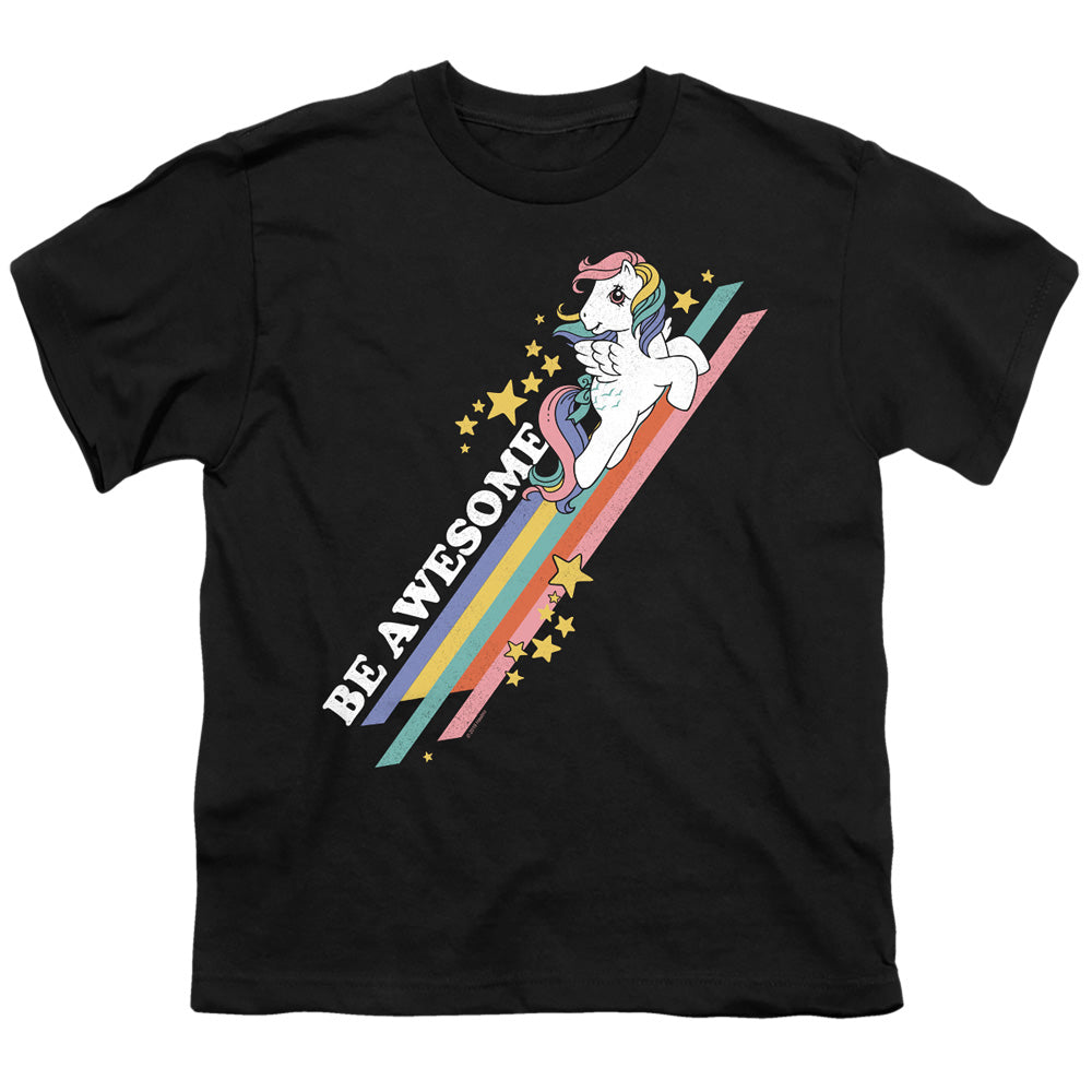 My Little Pony Kids T-Shirt Be Awesome Black Tee