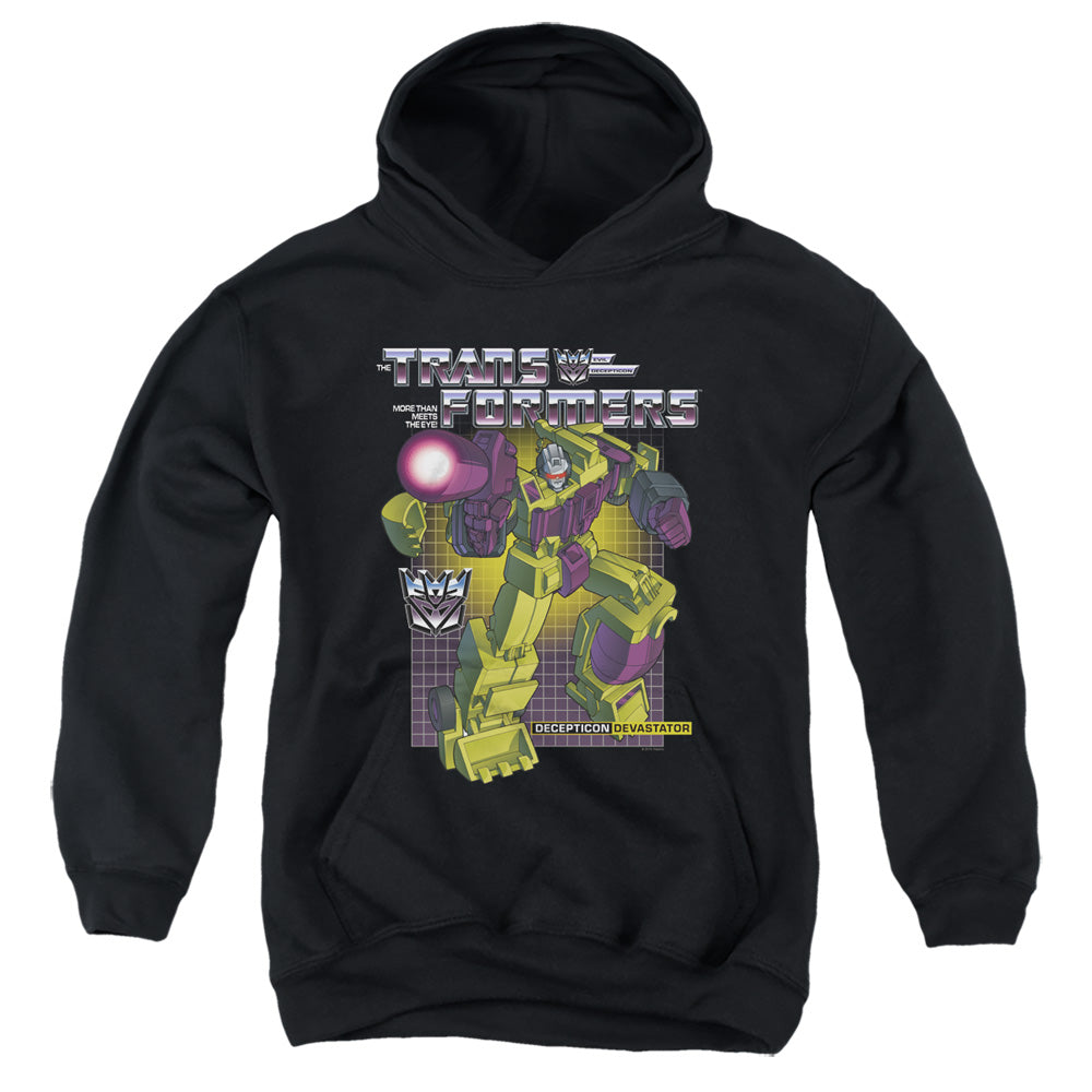 Transformers Kids Hoodie Devastator Black Hoody