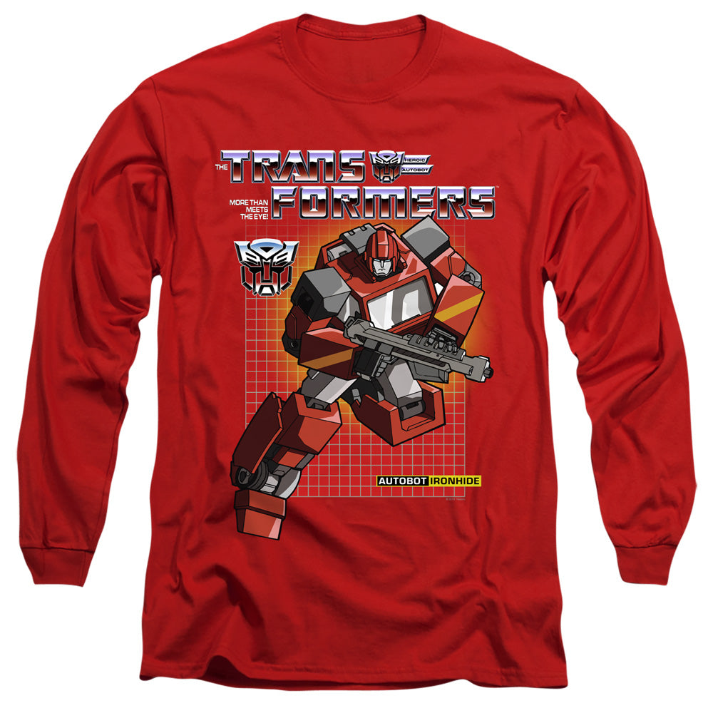 Transformers Long Sleeve T-Shirt Ironhide Red Tee