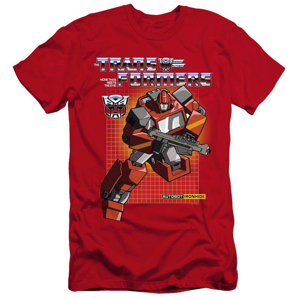 Transformers Premium Canvas T-Shirt Ironhide Red Tee