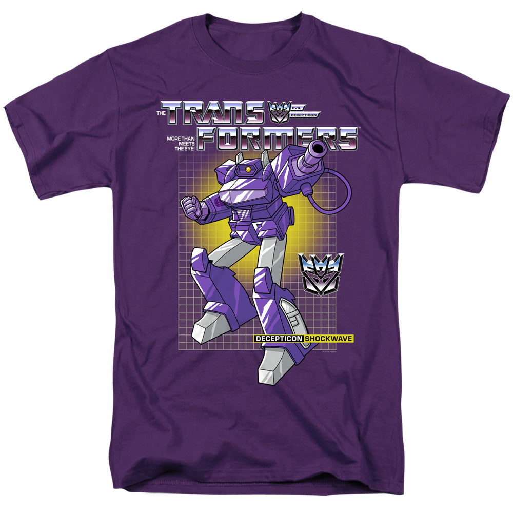 Transformers T-Shirt Shockwave Purple Tee