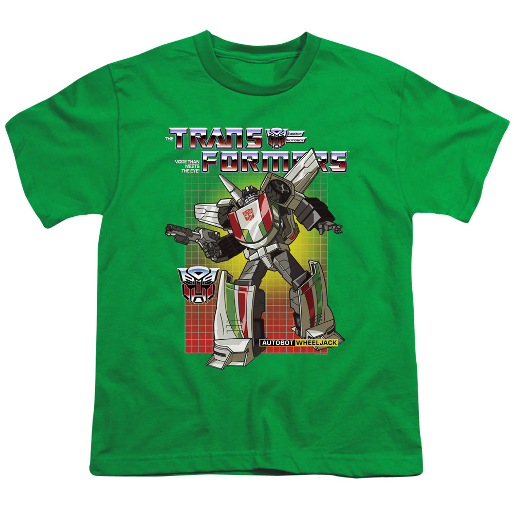 Transformers Kids T-Shirt Wheeljack Kelly Tee