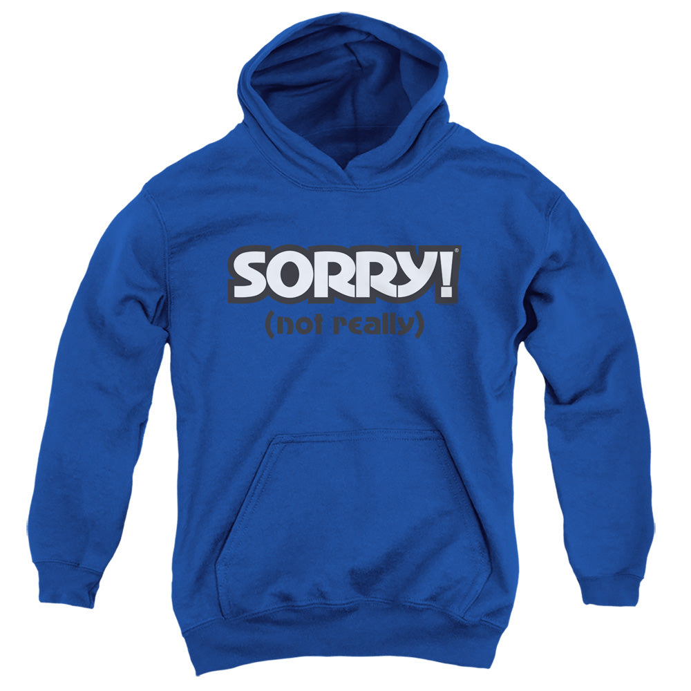 Sorry Kids Hoodie Not Sorry Royal Hoody