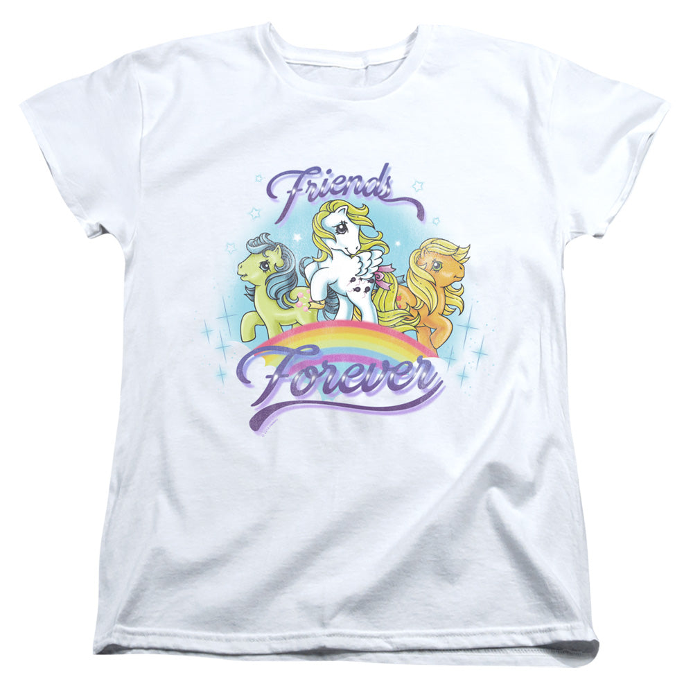 My Little Pony Womens T-Shirt Friends Forever White Tee