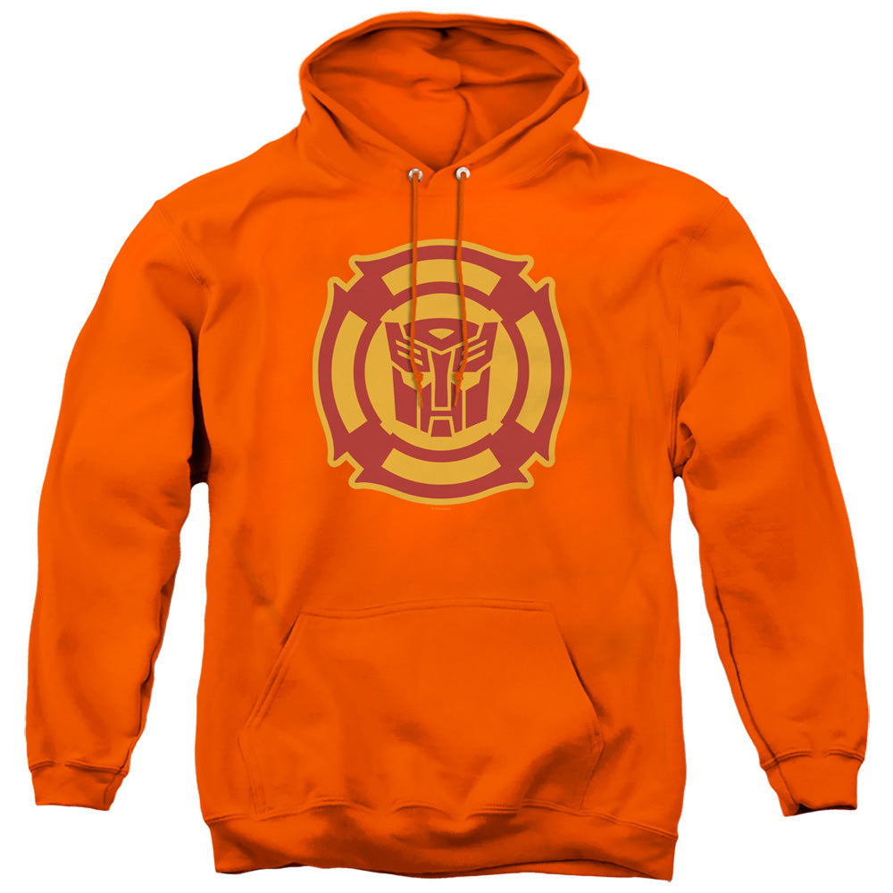 Transformers Hoodie Rescue Bots Logo Orange Hoody