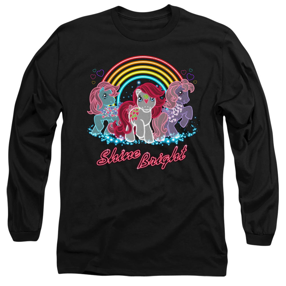 My Little Pony Long Sleeve T-Shirt Shine Bright Black Tee