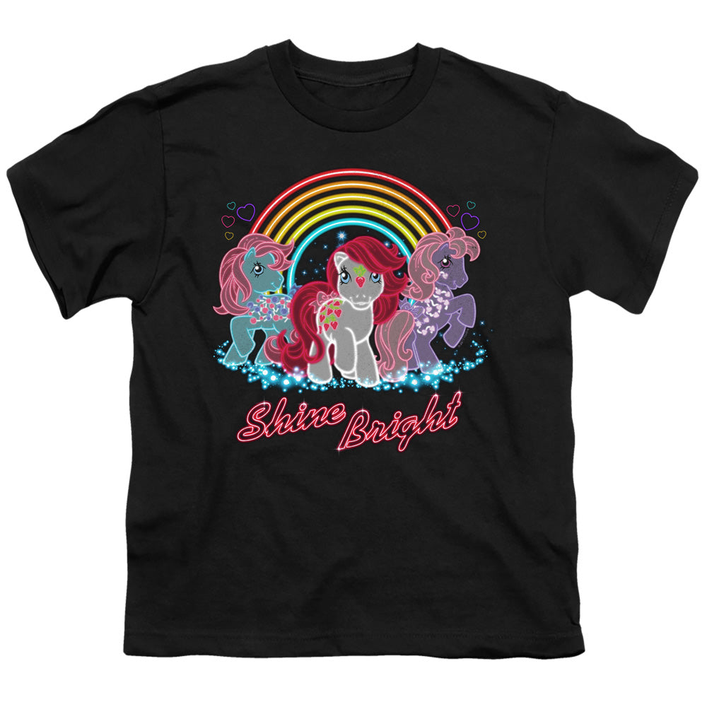 My Little Pony Kids T-Shirt Shine Bright Black Tee