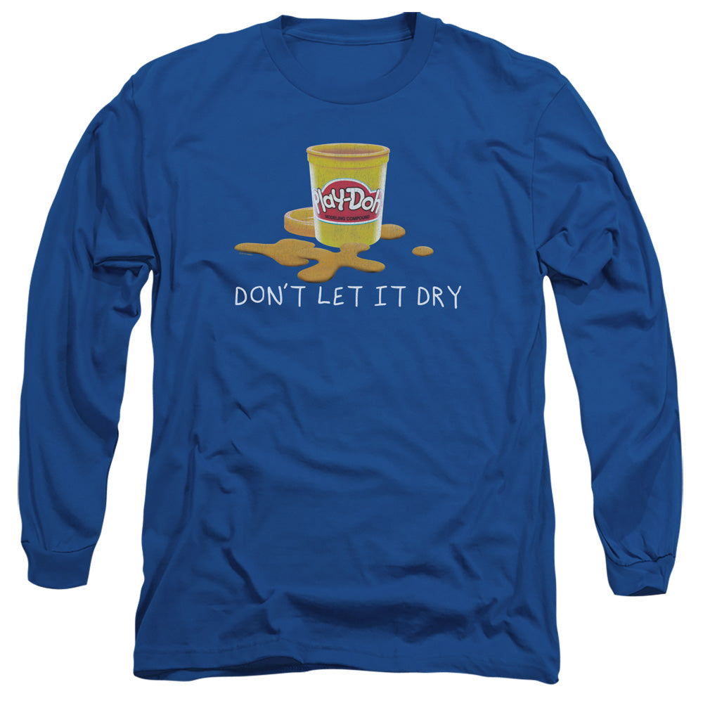 Play Doh Long Sleeve T-Shirt Don't Let it Dry Royal Tee