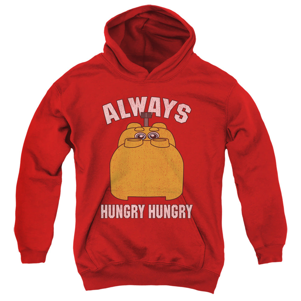 Hungry Hungry Hippos Kids Hoodie Always Hungry Red Hoody