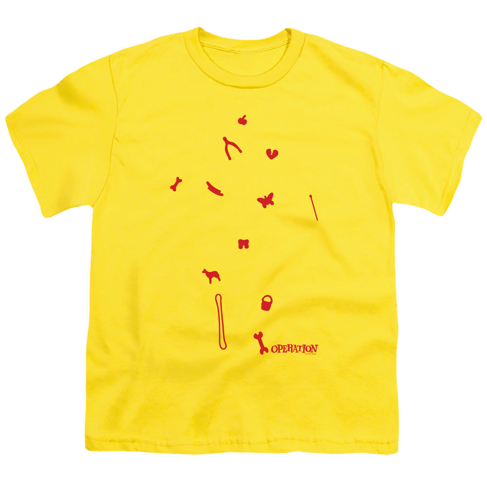 Operation Kids T-Shirt Pieces Yellow Tee