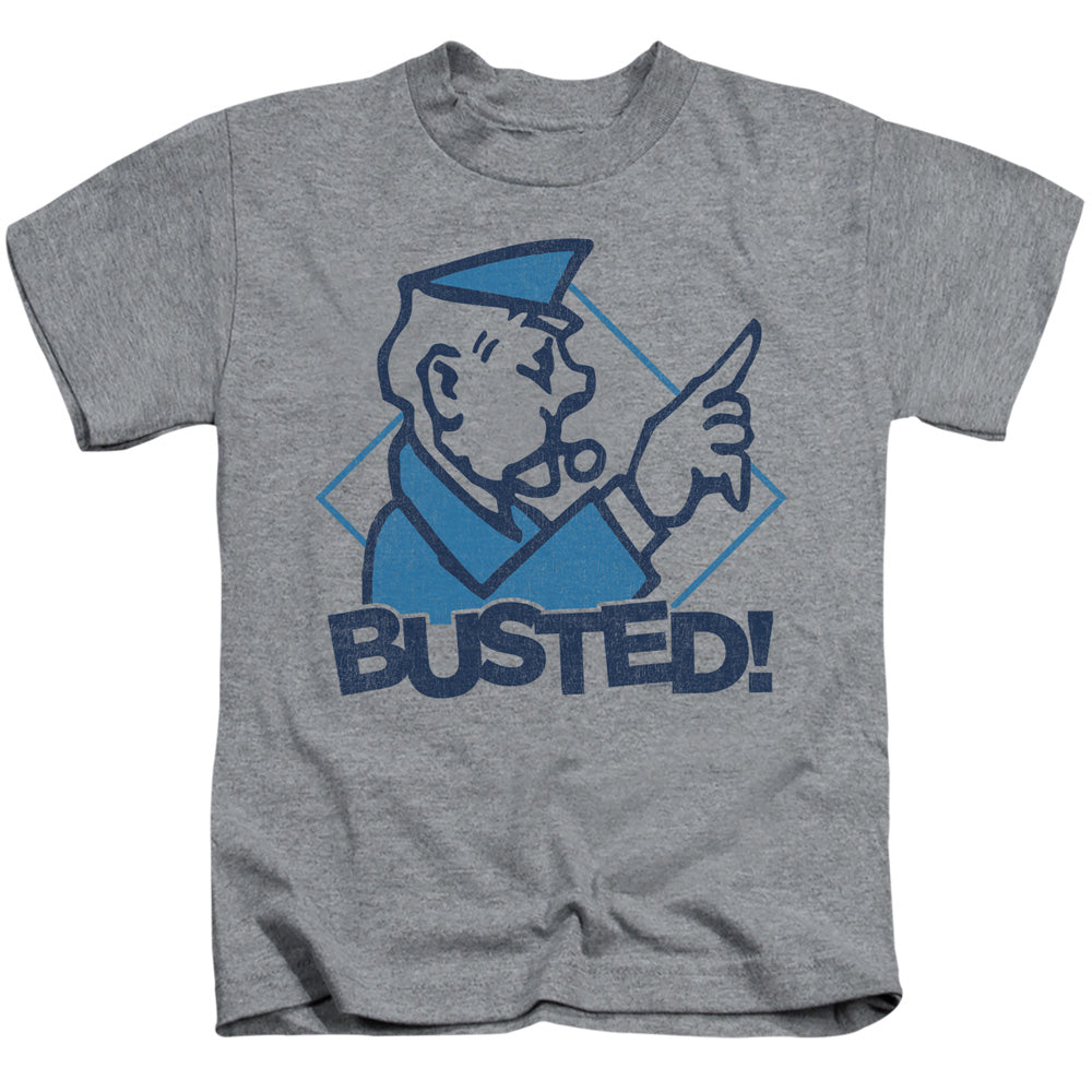 Monopoly Boys T-Shirt Busted Athletic Heather Tee