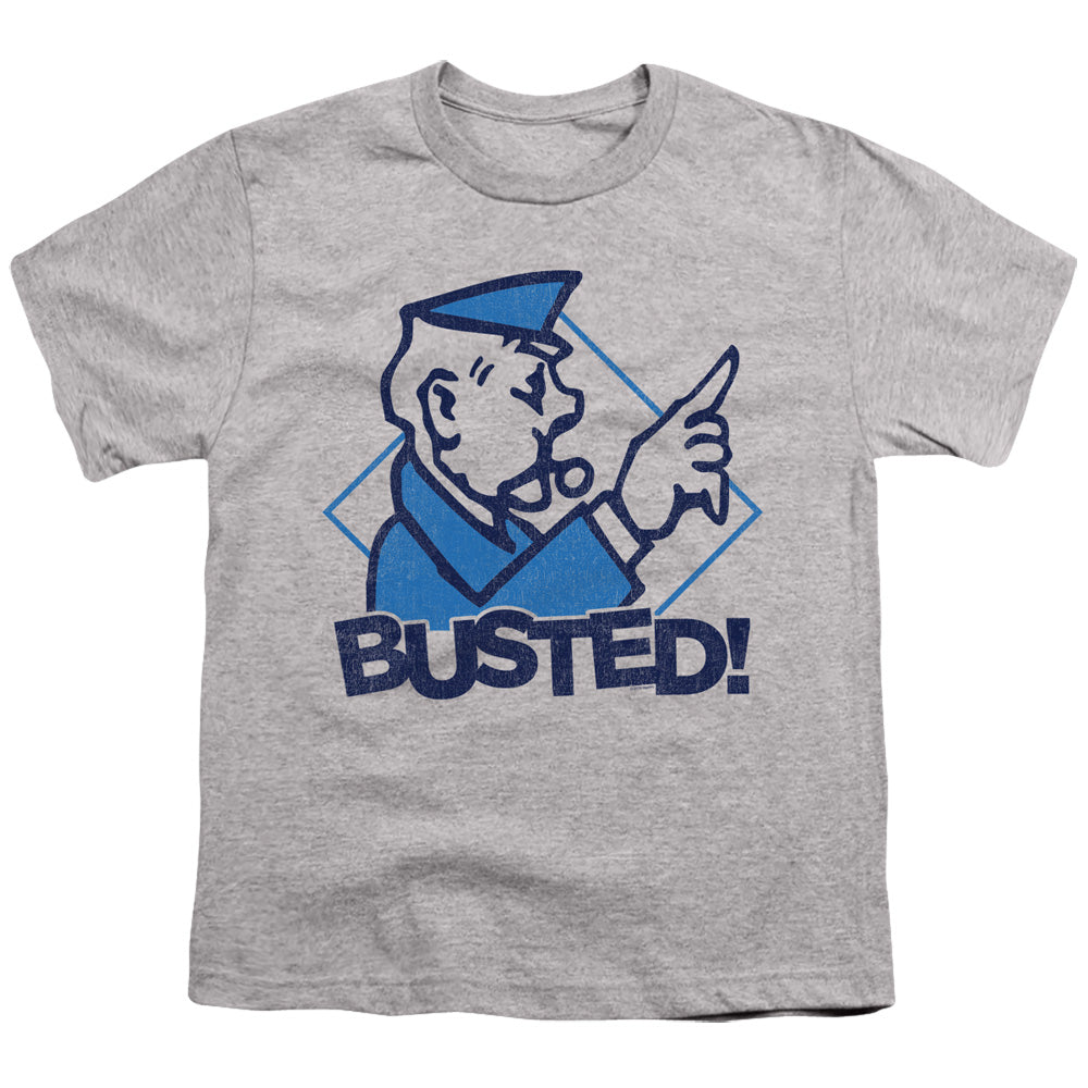 Monopoly Kids T-Shirt Busted Athletic Heather Tee