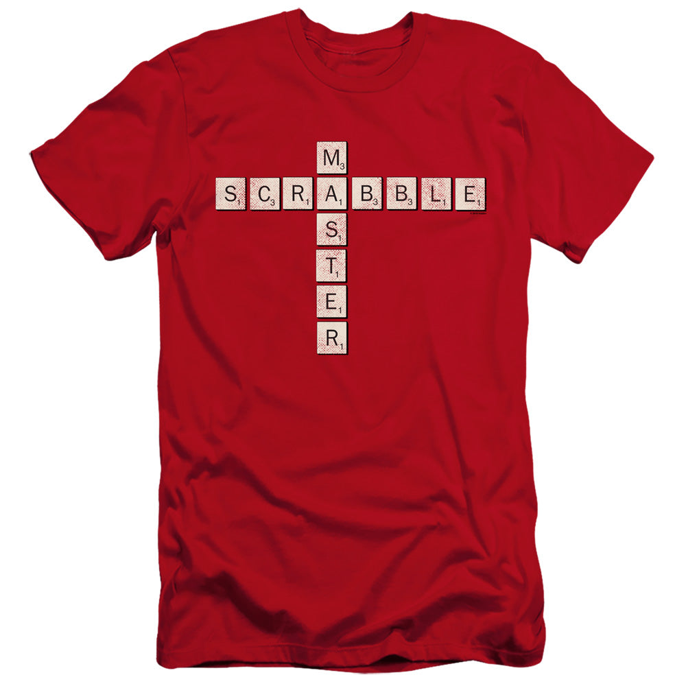 Scrabble Premium Canvas T-Shirt Master Red Tee