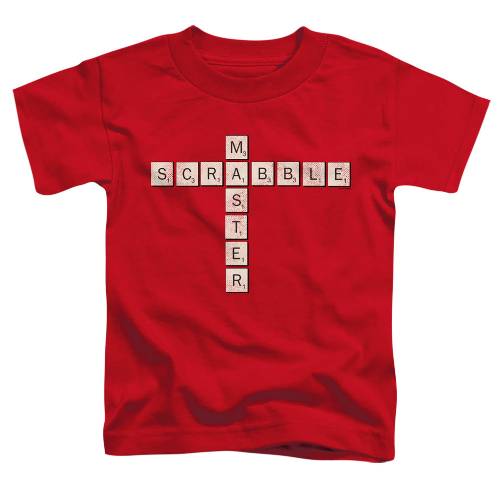 Scrabble Toddler T-Shirt Master Red Tee