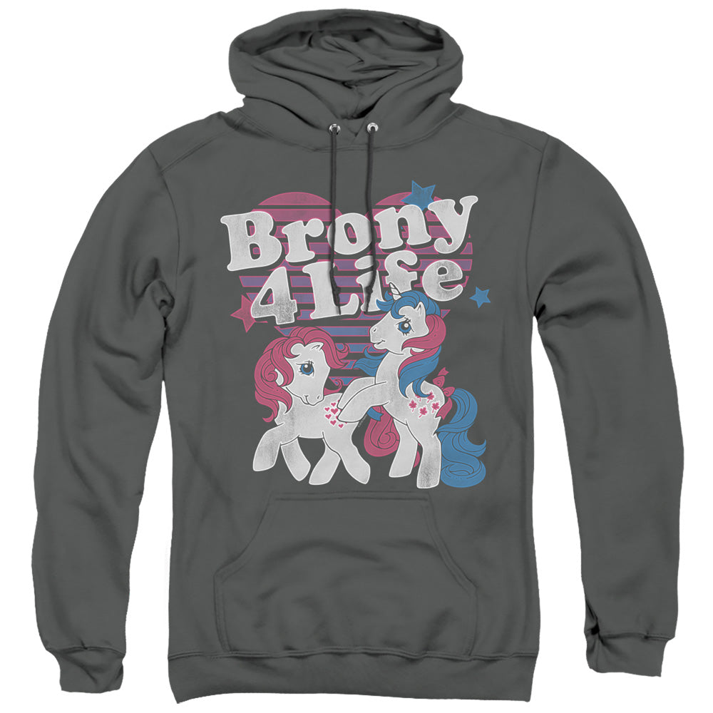 My Little Pony Hoodie Brony 4 Life Charcoal Hoody