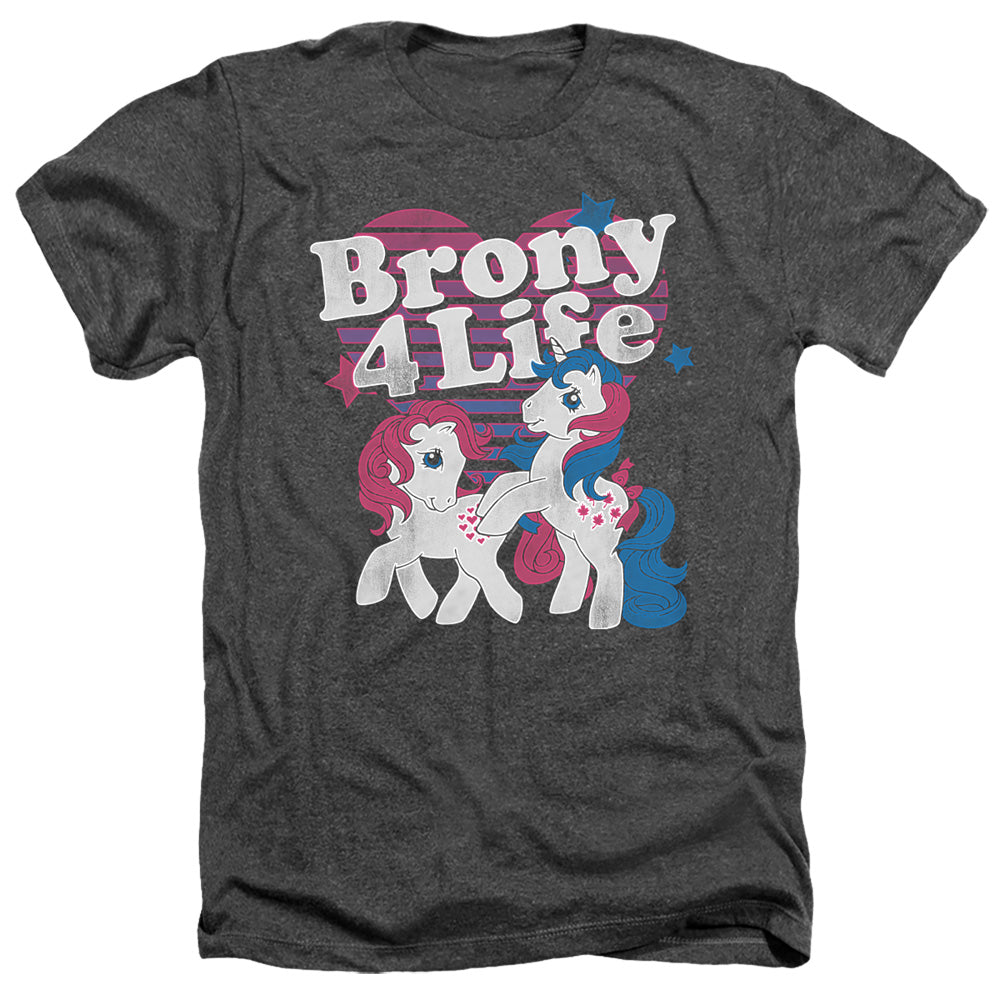 My Little Pony Heather T-Shirt Brony 4 Life Charcoal Tee