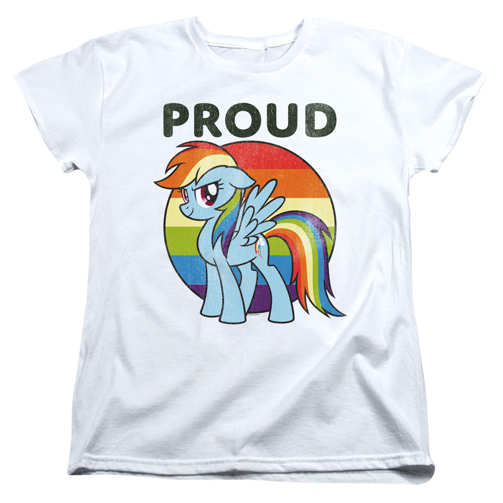 My Little Pony Womens T-Shirt Proud White Tee