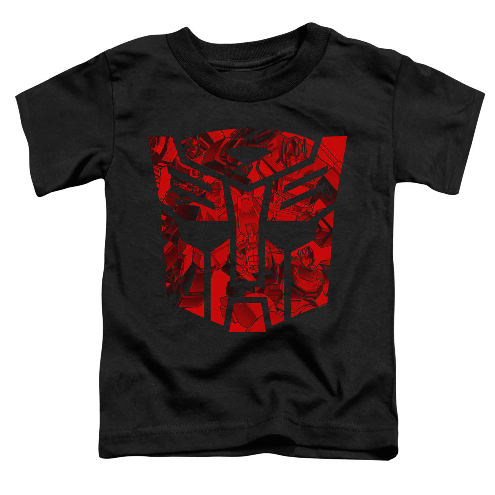 Transformers Toddler T-Shirt Imprinted Autobot Logo Black Tee