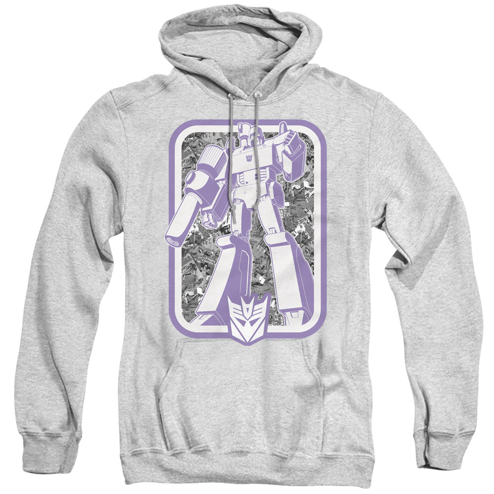 Transformers Hoodie Megatron Stance Heather Hoody