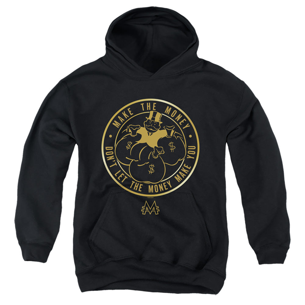 Monopoly Kids Hoodie Make The Money Black Hoody