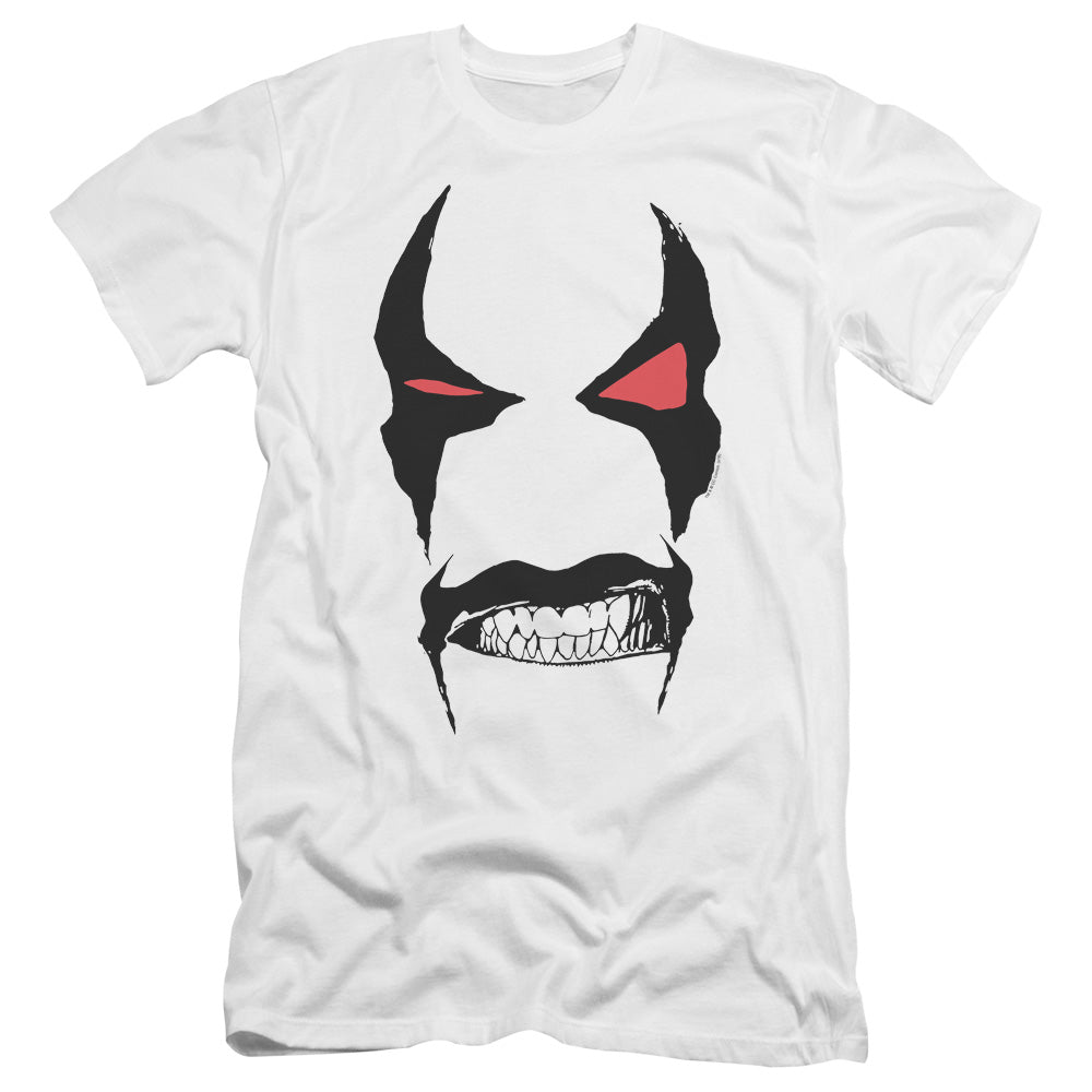 Lobo Premium Canvas T-Shirt Close Up White Tee