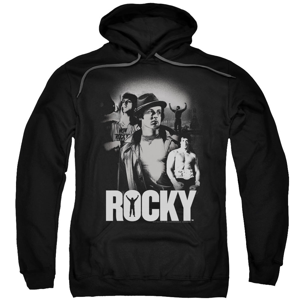 Rocky Hoodie Champion Collage Black Hoody