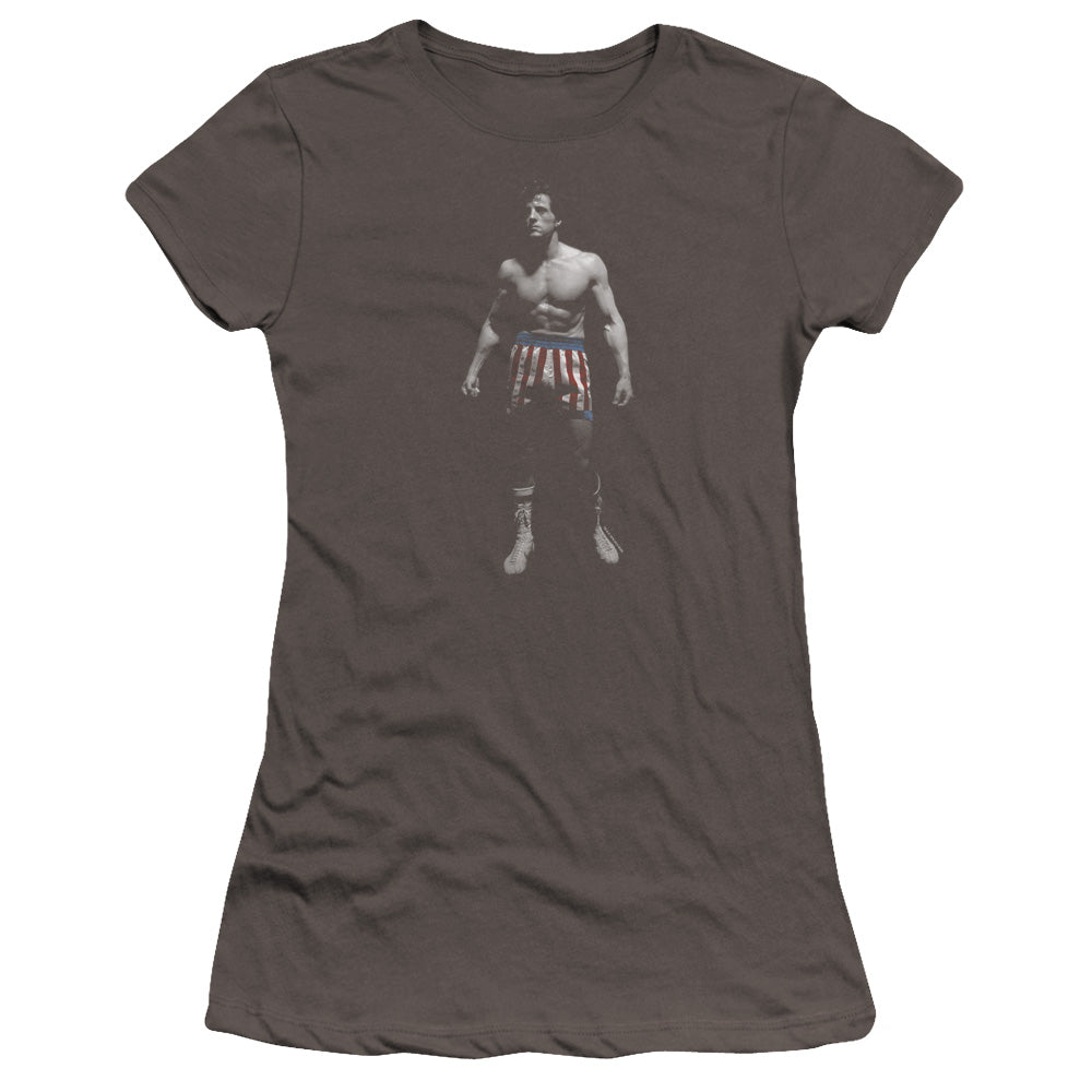 Rocky Juniors T-Shirt Stand Alone Charcoal Premium Tee