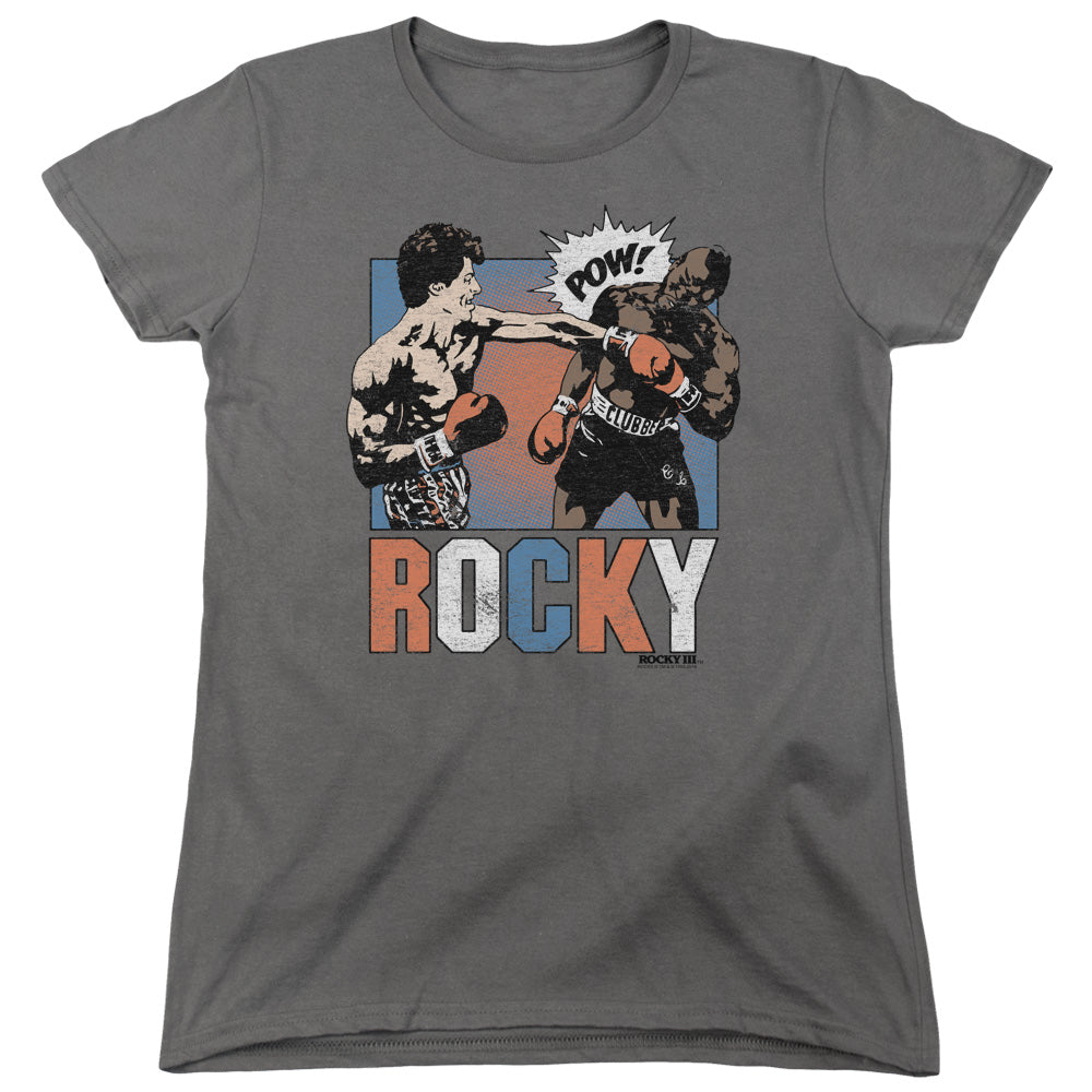 Rocky Womens T-Shirt Pow Charcoal Tee