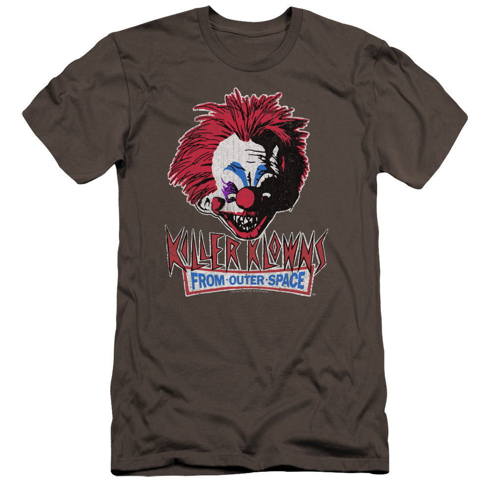 Killer Klowns From Outer Space Premium Canvas T-Shirt Evil Clown Charcoal Tee