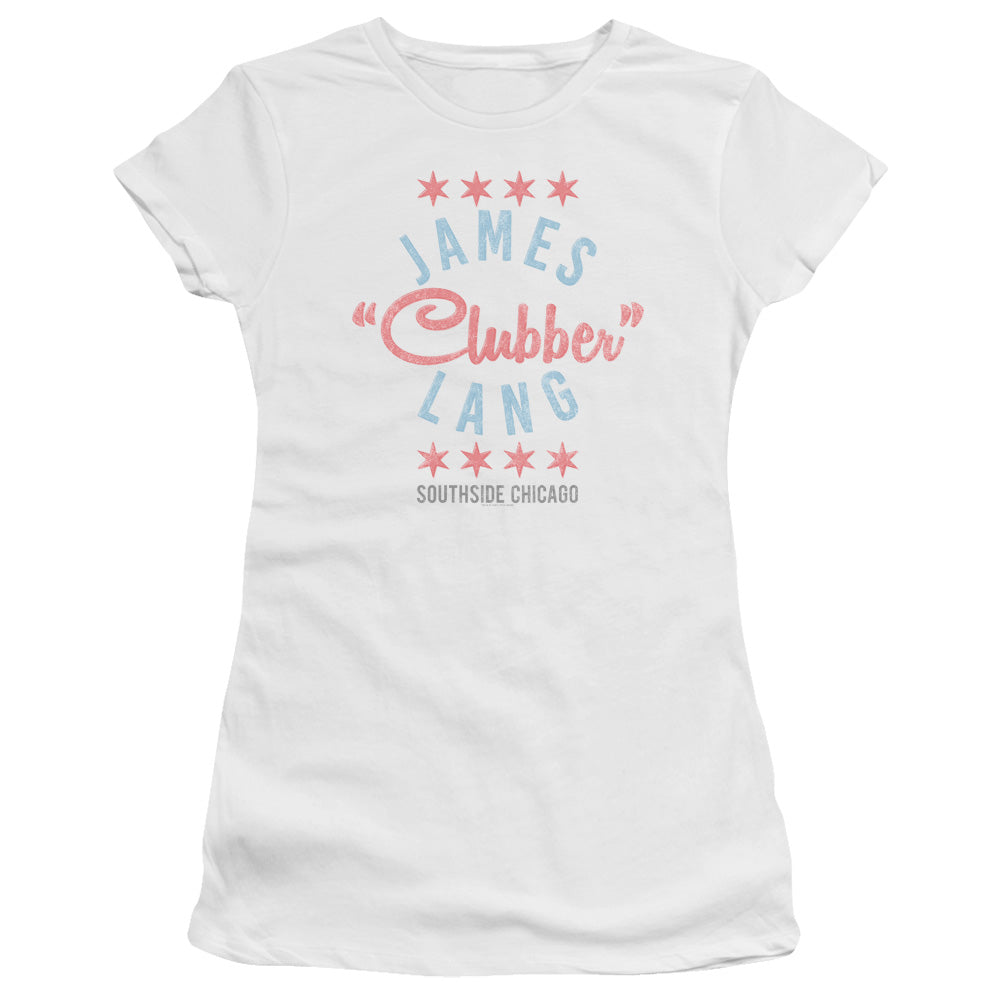 Rocky III Juniors T-Shirt James Clubber Lang White Tee