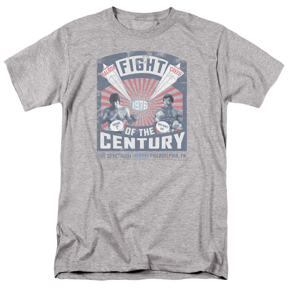 Rocky T-Shirt 1976 Balboa Creed Fight Athletic Heather Tee