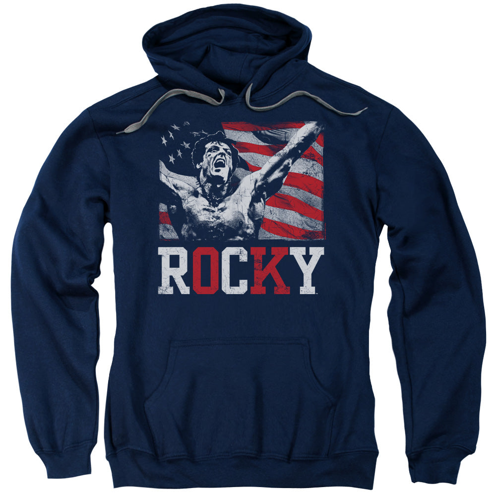 Rocky Hoodie Flag Champion Navy Hoody