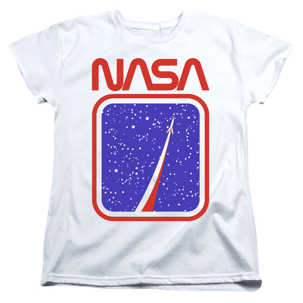 NASA Womens T-Shirt To The Stars White Tee