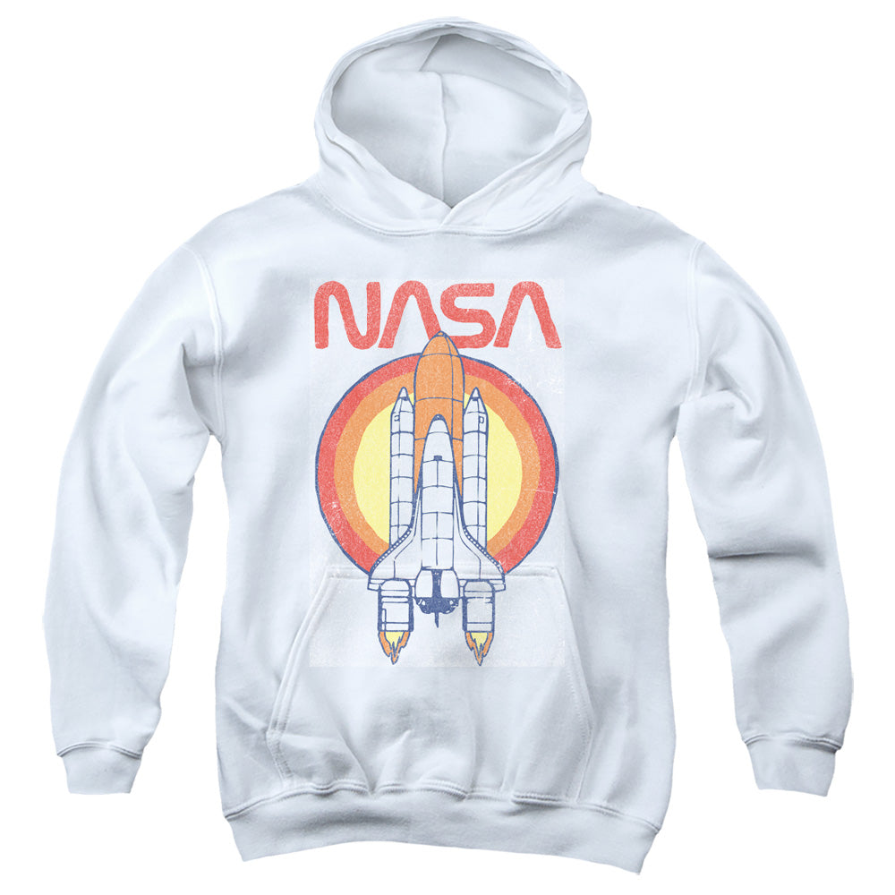 NASA Kids Hoodie Vintage Space Shuttle White Hoody