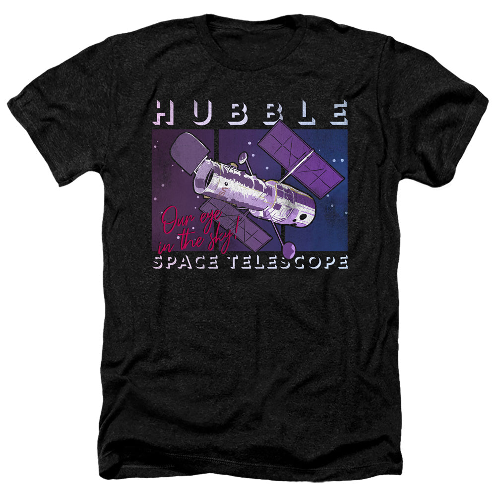 NASA Heather T-Shirt Our Eye in the Sky Black Tee