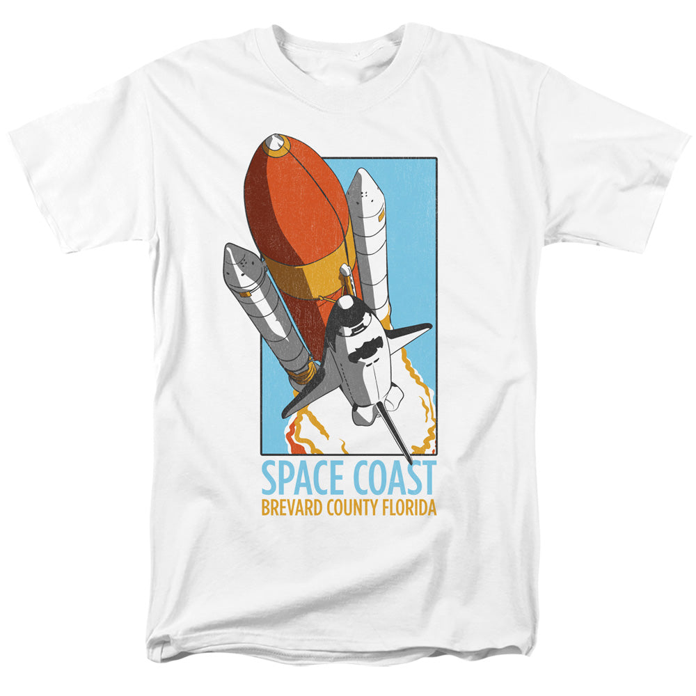 NASA T-Shirt Space Coast White Tee