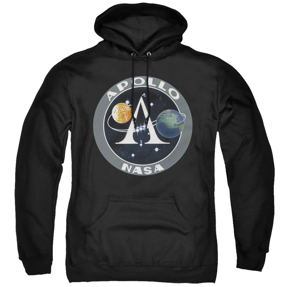 NASA Hoodie Apollo Mission Patch Black Hoody