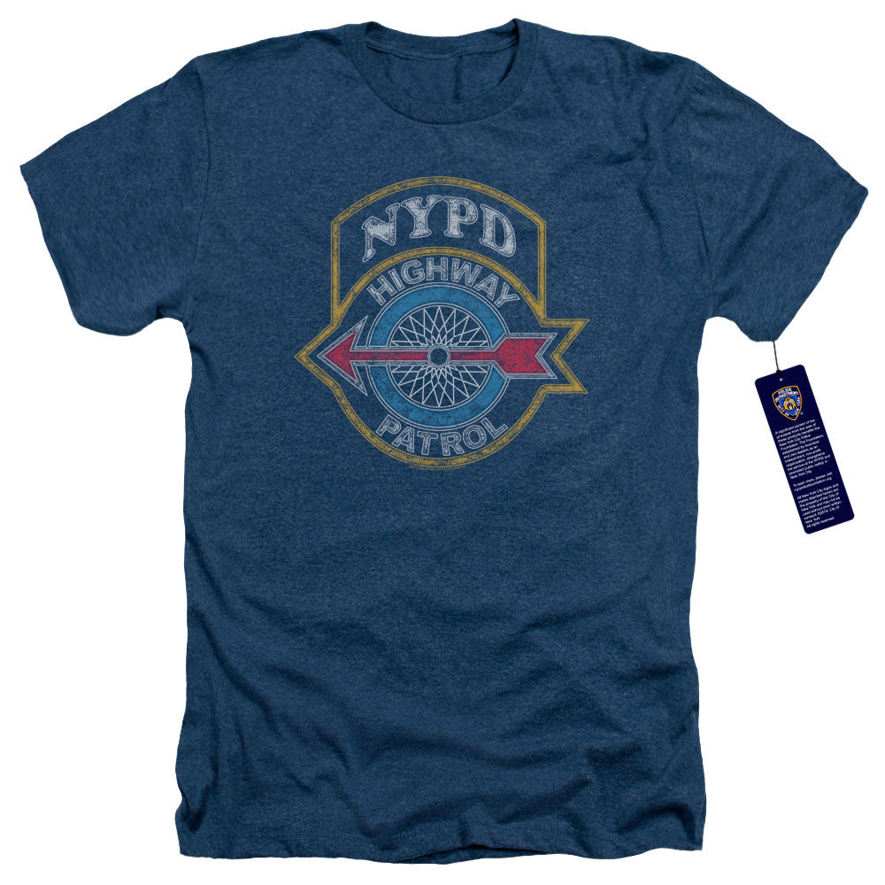 NYPD Charcoal T-Shirt Highway Patrol Navy Tee