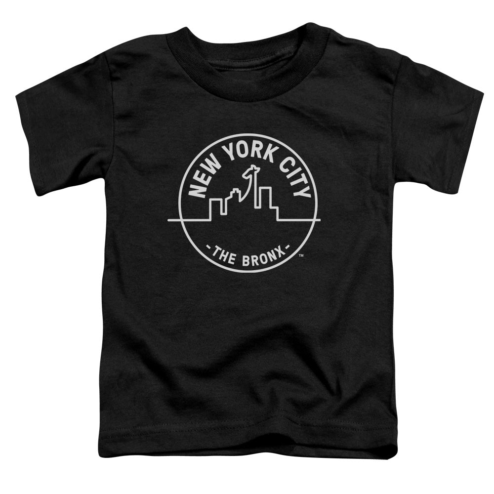 NYC Toddler T-Shirt New York City The Bronx Black Tee