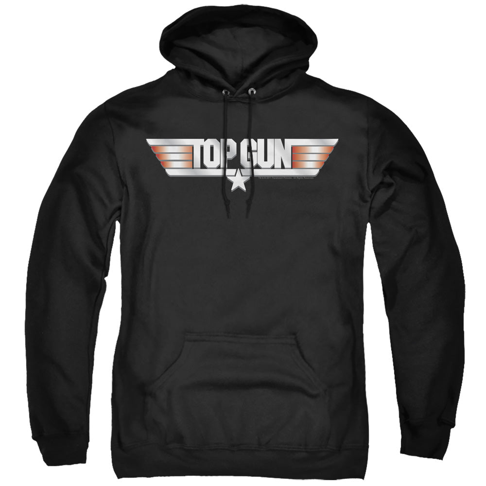 Top Gun Hoodie Logo Black Hoody