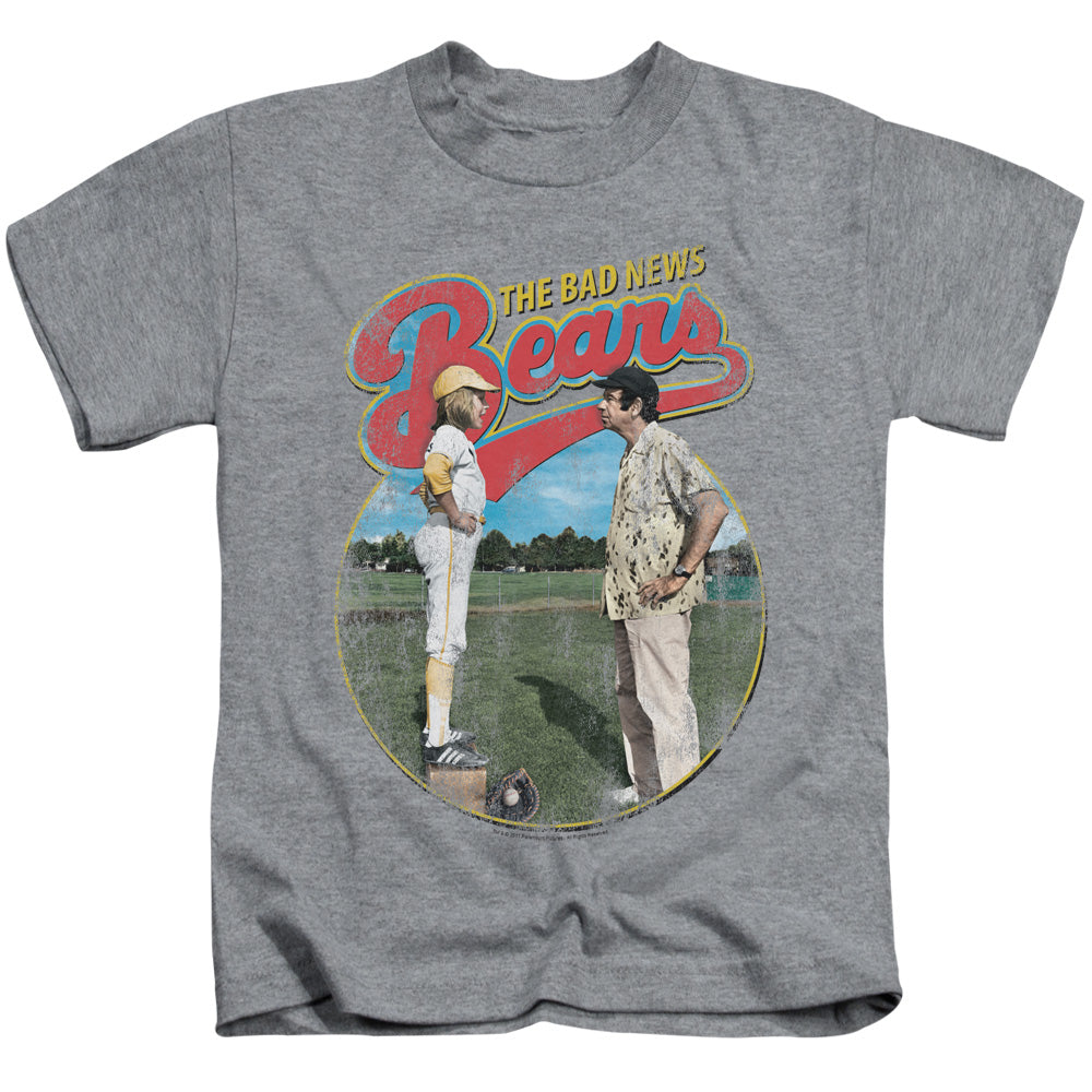 The Bad News Bears Boys T-Shirt Movie Cover Photo Heather Tee