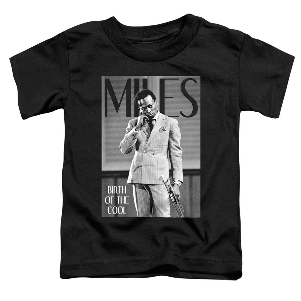 Miles Davis Toddler T-Shirt Birth of the Cool Black Tee