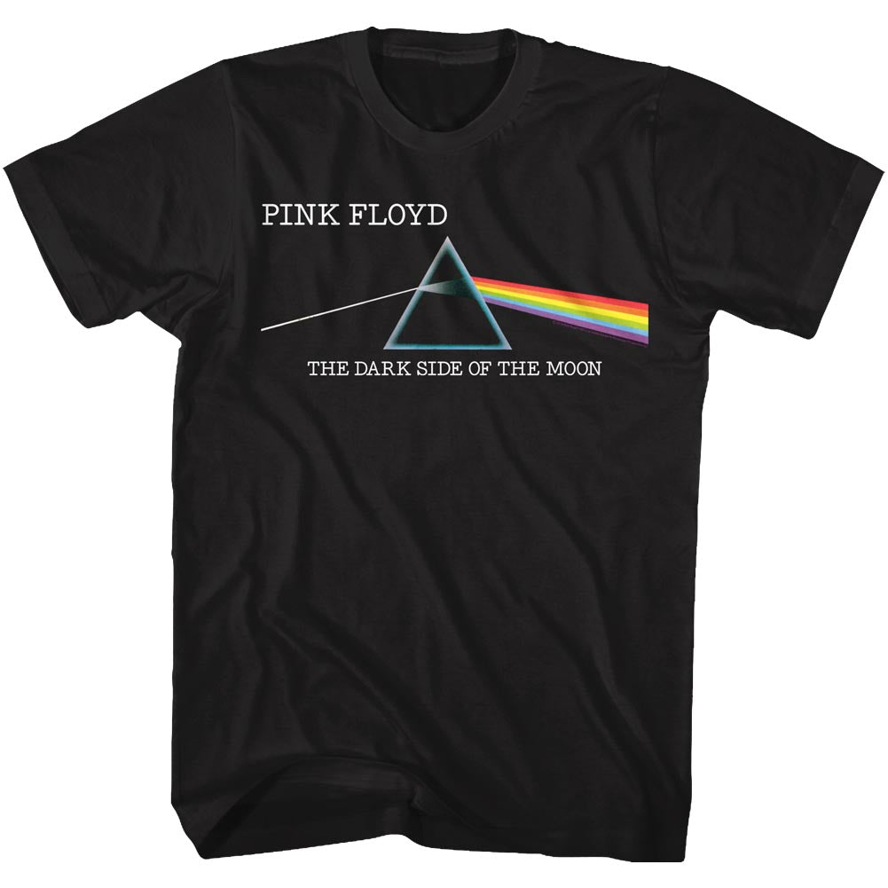 Pink Floyd Tall T-Shirt The Dark Side of the Moon Album Black Tee