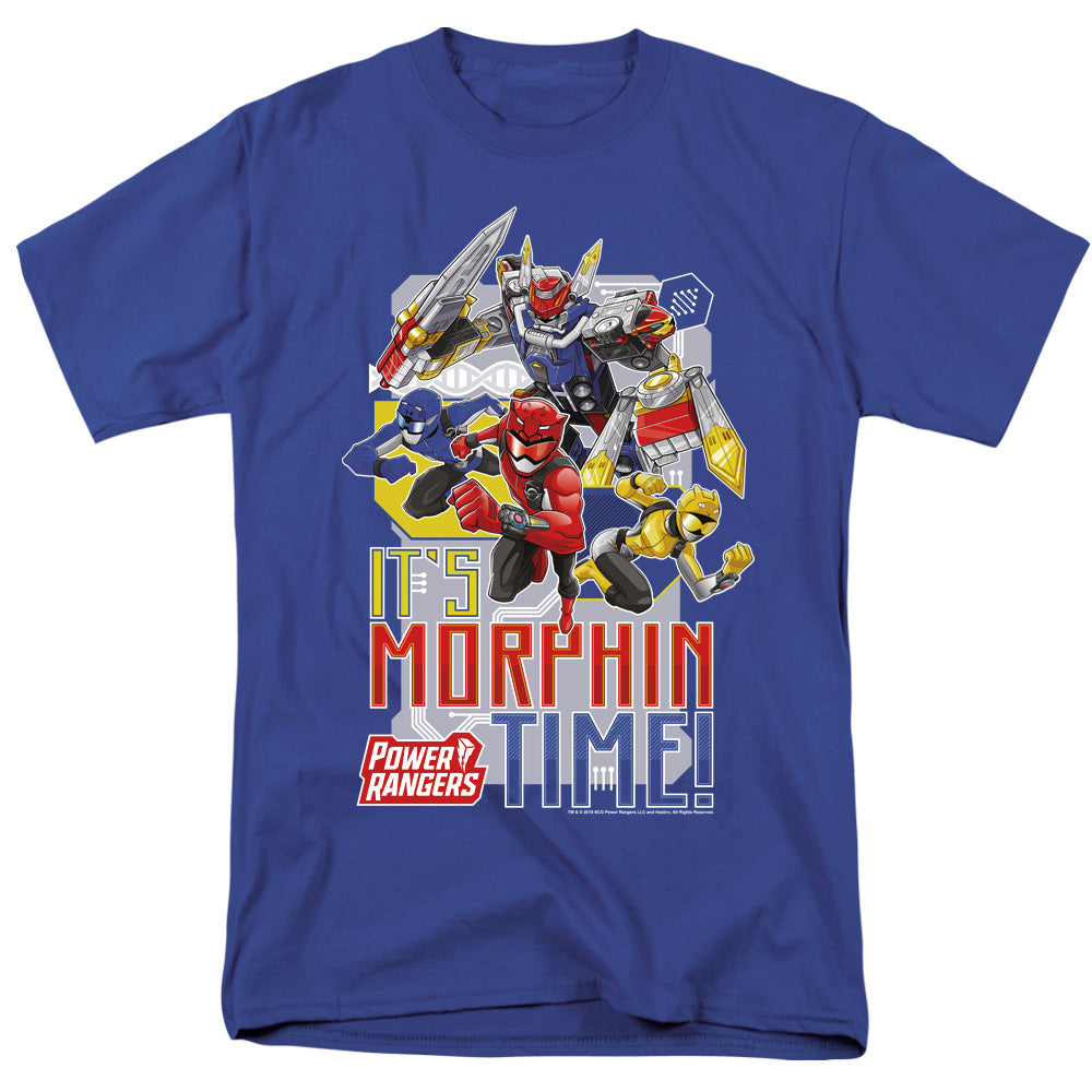 Power Rangers T-Shirt Morphin Time Royal Tee