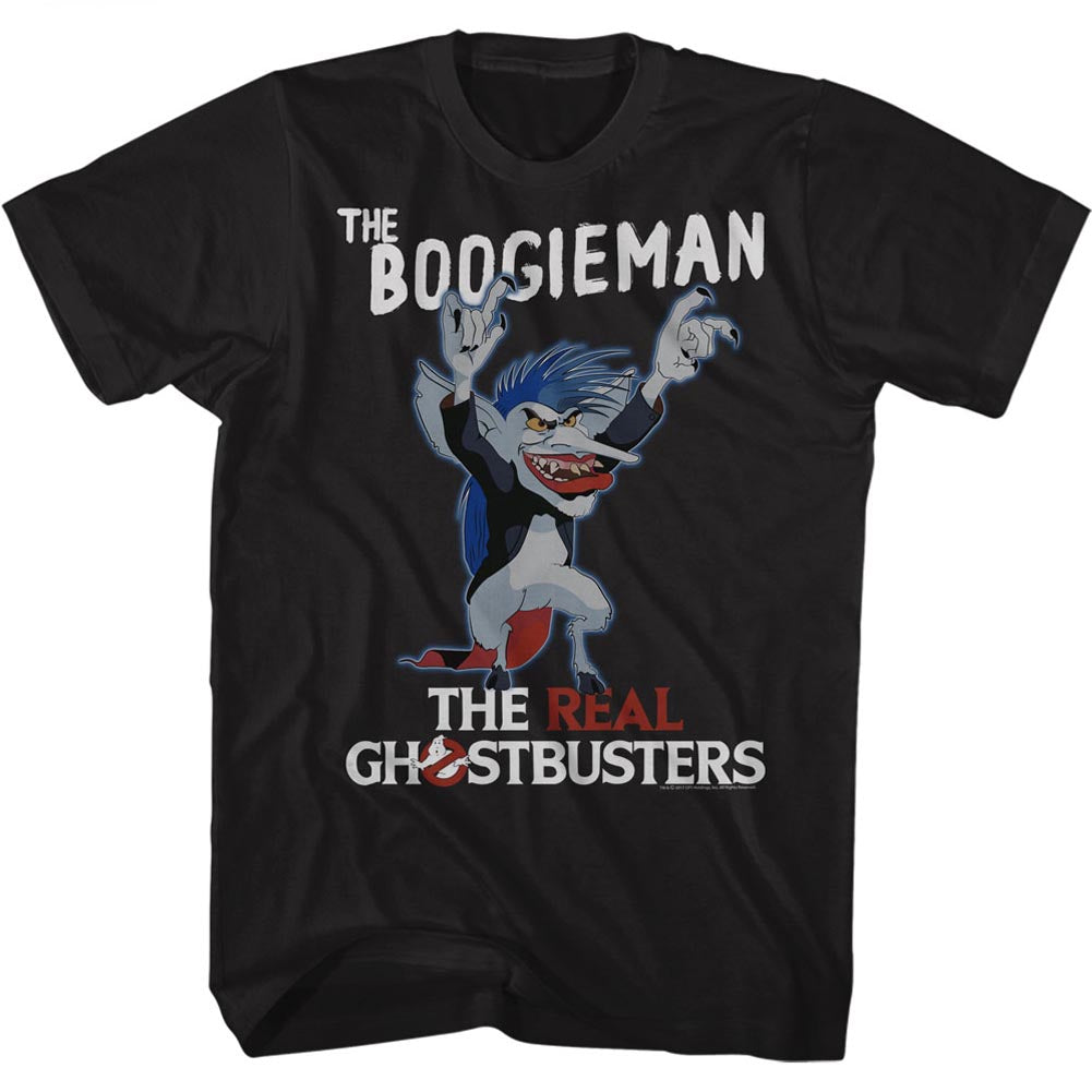 The Real Ghostbusters T-Shirt The Boogieman Black Tee