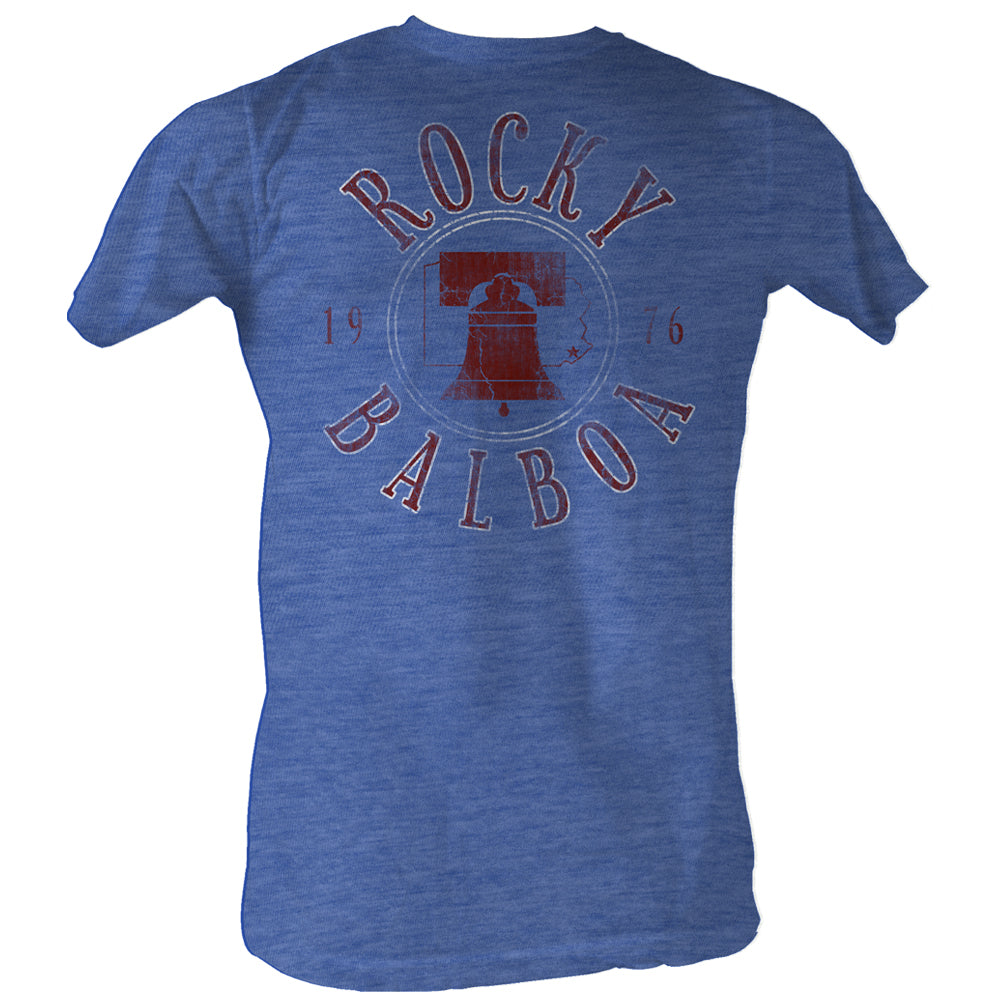 Rocky T-Shirt 1976 Liberty Bell Royal Heather Tee