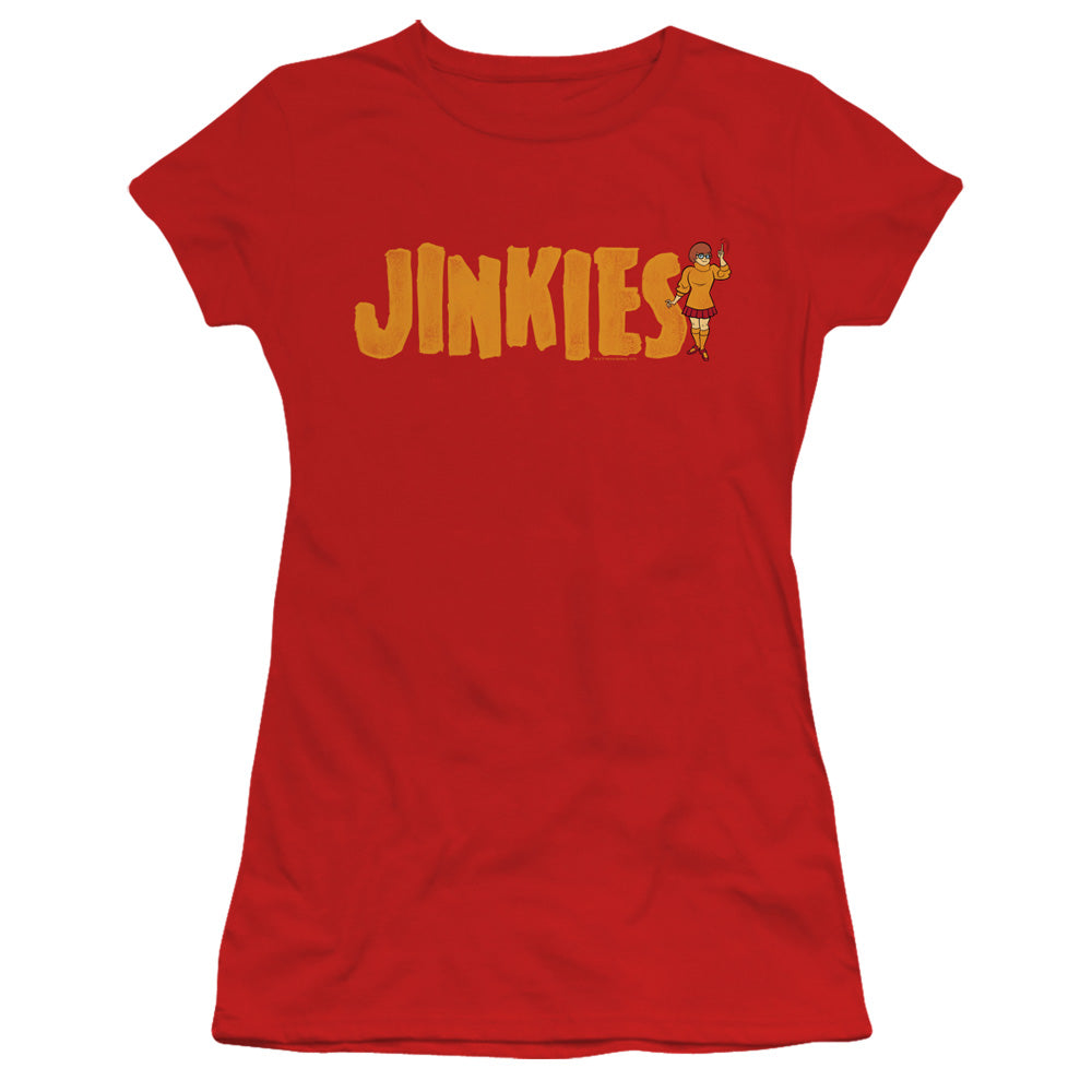 Scooby Doo Juniors T-Shirt Jinkies Red Tee